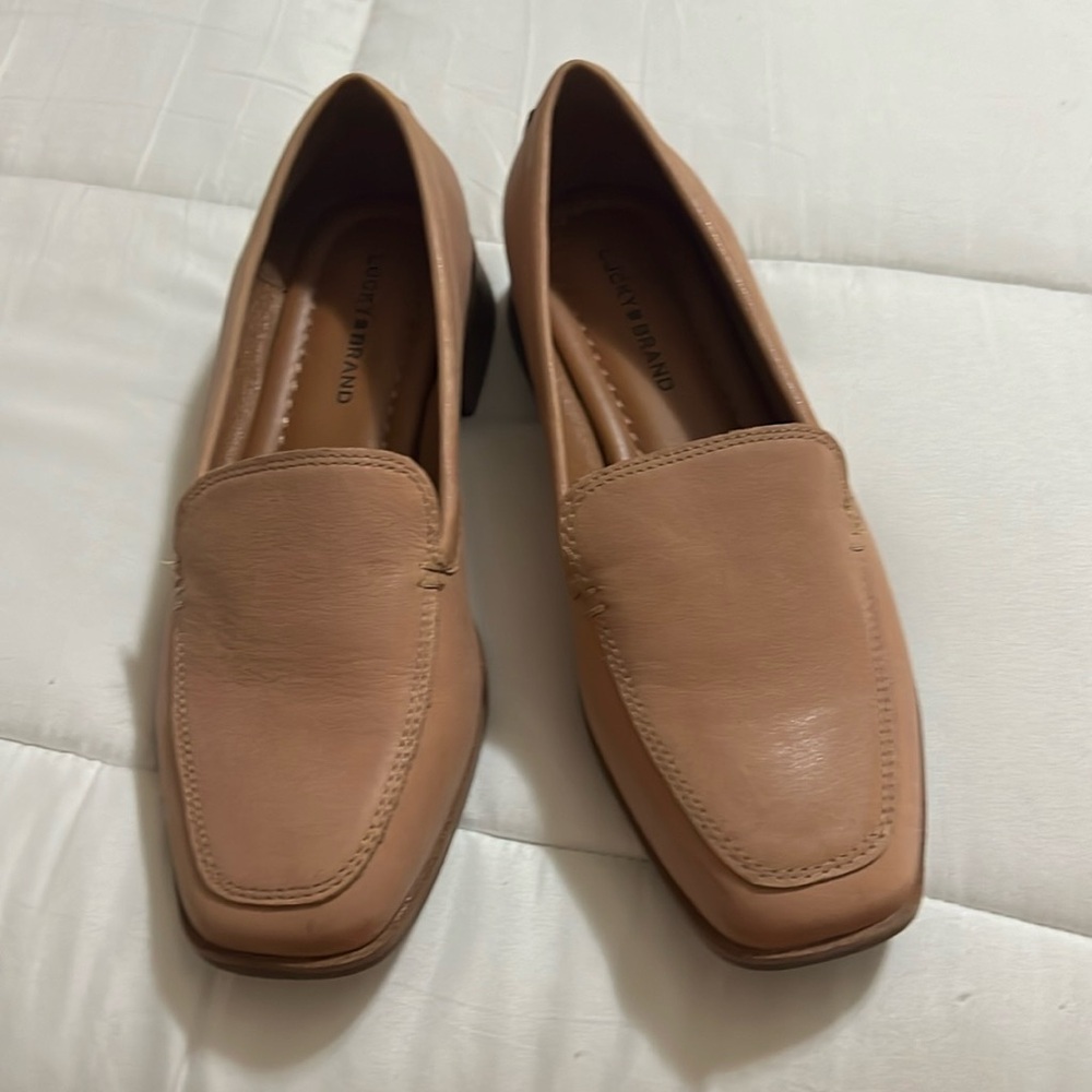 Lucky Brand Leather Flats